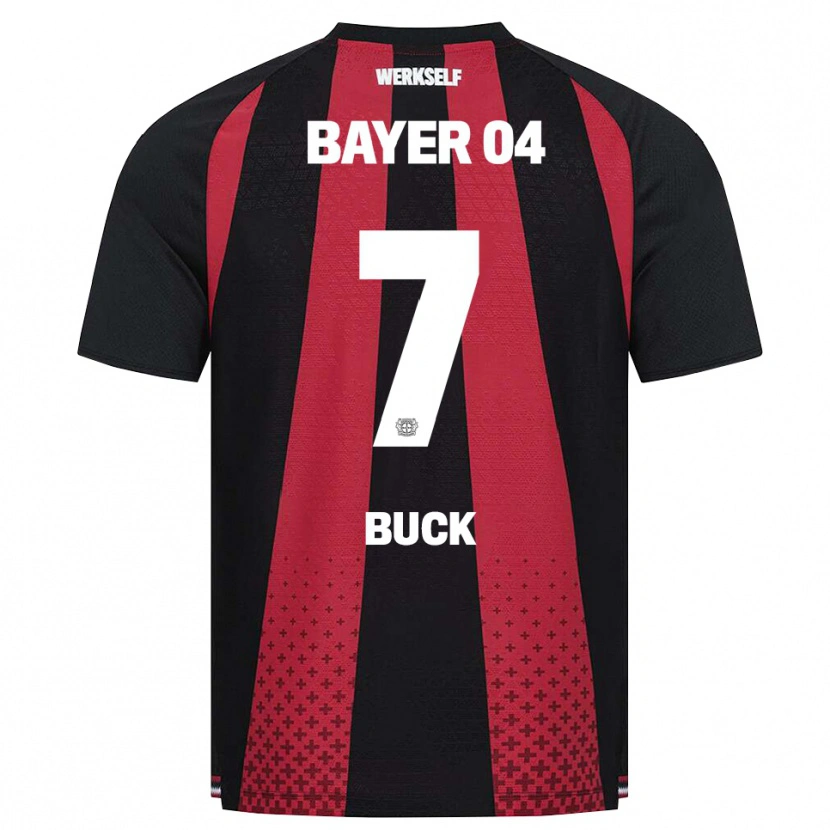 Danxen Women Dustin Buck #7 Black White Red Home Jersey 2026/27 T-Shirt