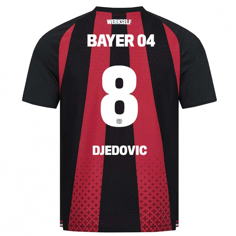 Danxen Women Melis Djedovic #8 Black White Red Home Jersey 2026/27 T-Shirt