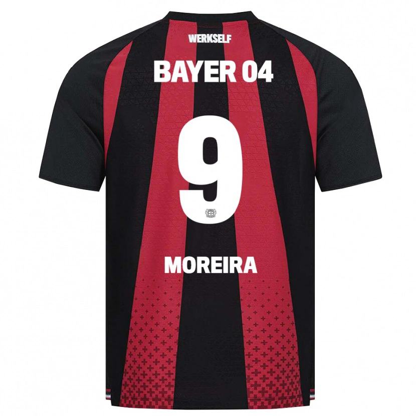 Danxen Women Afonso Moreira #9 Black White Red Home Jersey 2026/27 T-Shirt