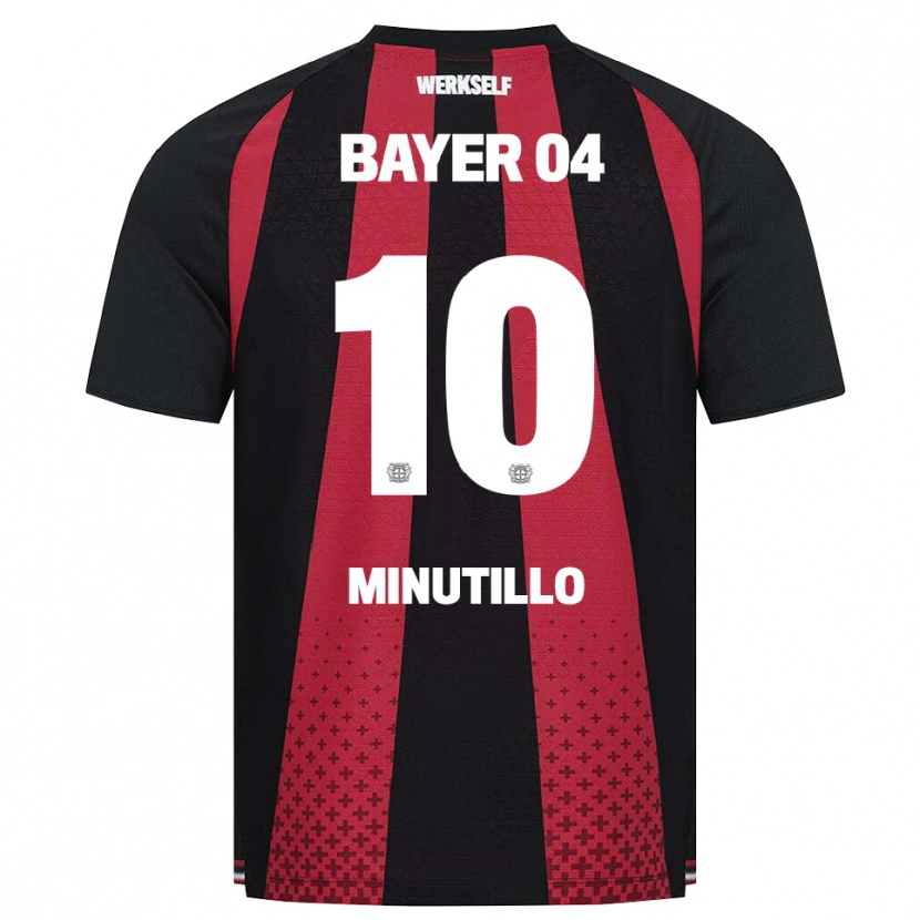 Danxen Women Gabriel Minutillo #10 Black White Red Home Jersey 2026/27 T-Shirt