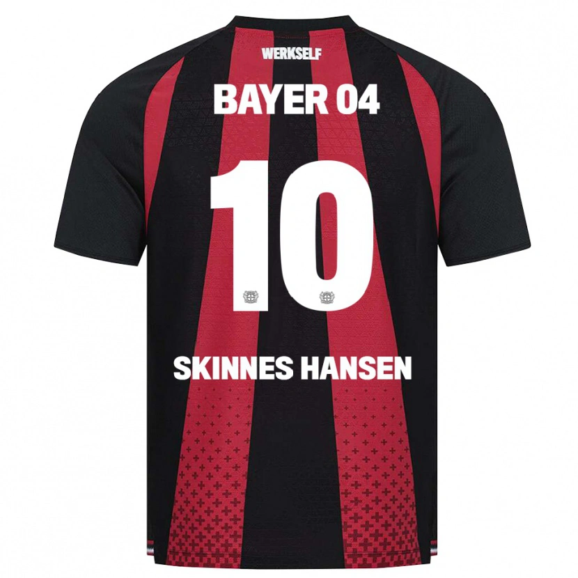 Danxen Women Synne Skinnes Hansen #10 Black White Red Home Jersey 2026/27 T-Shirt