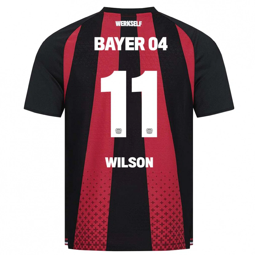 Danxen Women Clinton Wilson #11 Black White Red Home Jersey 2026/27 T-Shirt