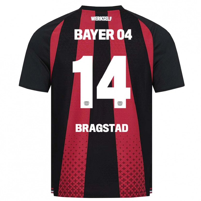 Danxen Women Emilie Bragstad #14 Black White Red Home Jersey 2026/27 T-Shirt