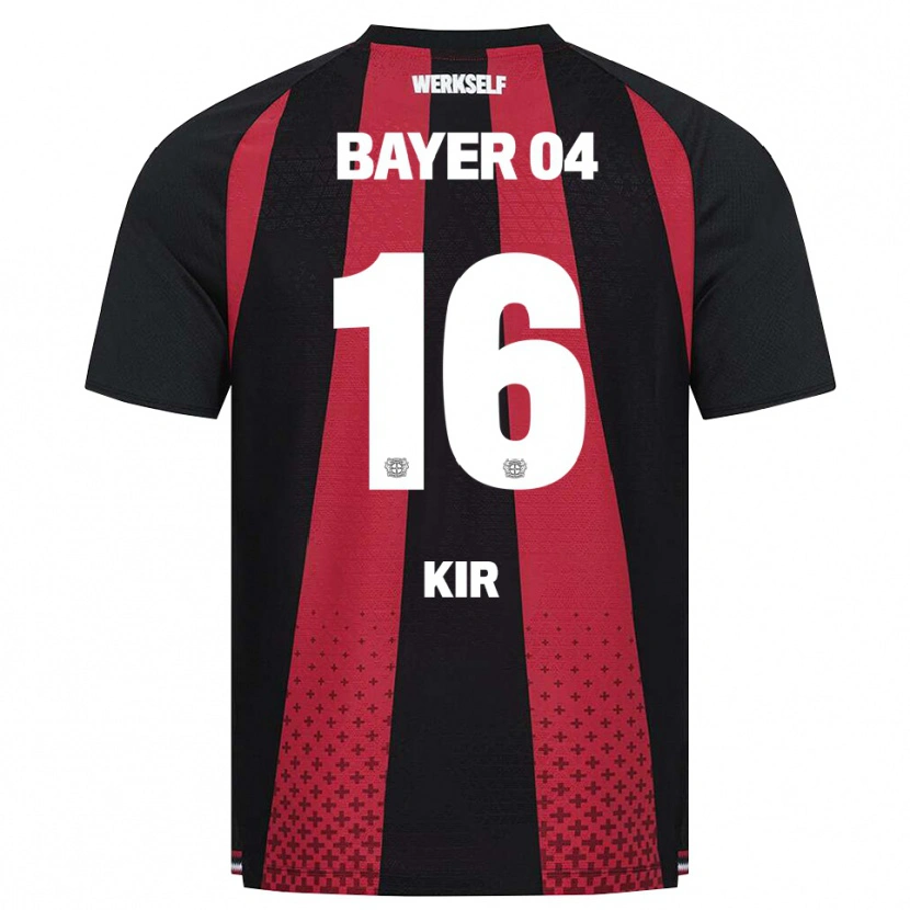 Danxen Women Burak Kır #16 Black White Red Home Jersey 2026/27 T-Shirt
