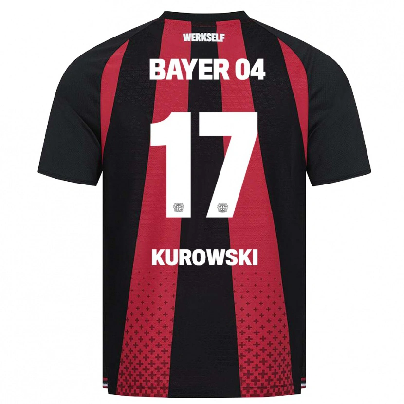 Danxen Women Julien Kurowski #17 Black White Red Home Jersey 2026/27 T-Shirt