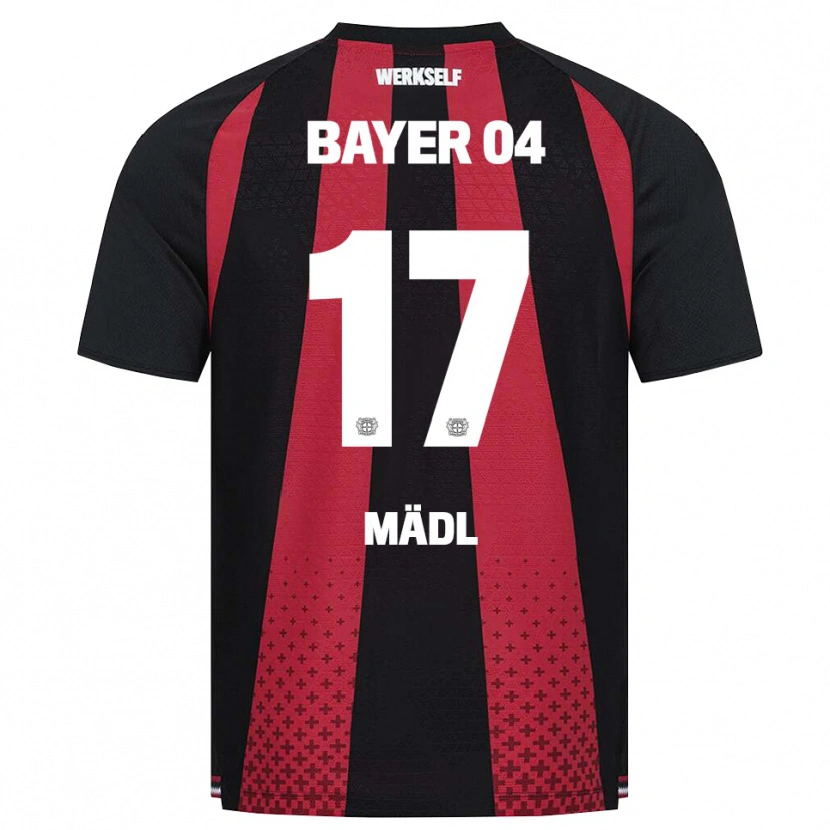 Danxen Women Valentina Mädl #17 Black White Red Home Jersey 2026/27 T-Shirt