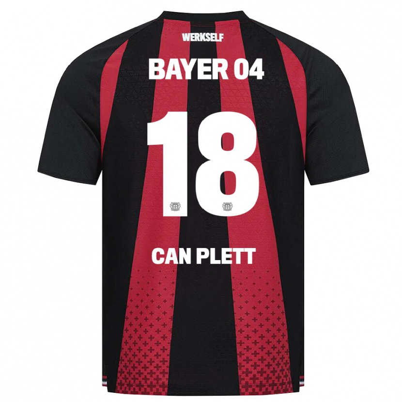 Danxen Women Nico Can Plett #18 Black White Red Home Jersey 2026/27 T-Shirt