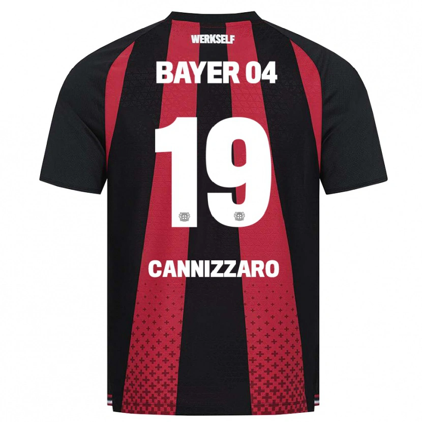 Danxen Women Simone Cannizzaro #19 Black White Red Home Jersey 2026/27 T-Shirt