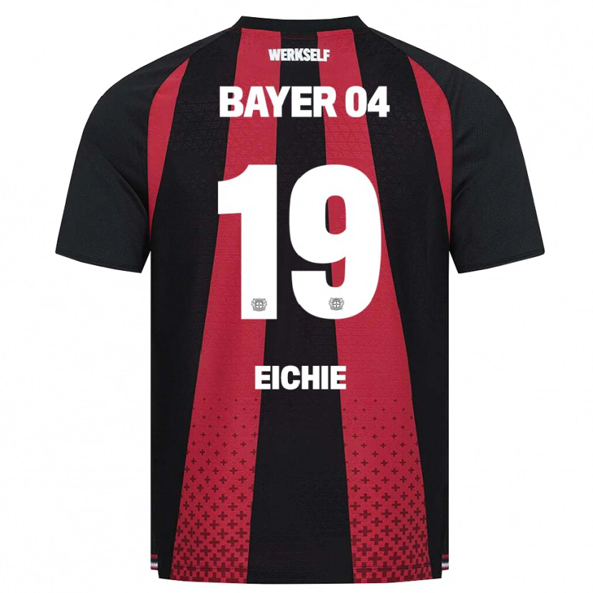 Danxen Women Isaiah Eichie #19 Black White Red Home Jersey 2026/27 T-Shirt