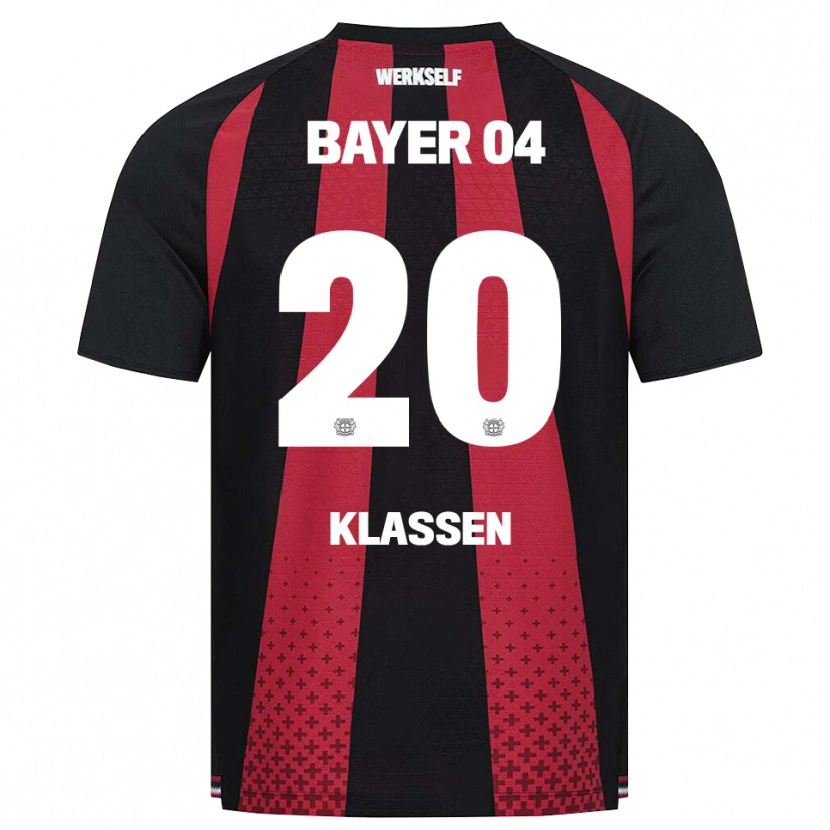 Danxen Women Ole Klaßen #20 Black White Red Home Jersey 2026/27 T-Shirt