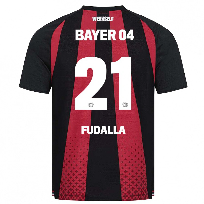 Danxen Women Vanessa Fudalla #21 Black White Red Home Jersey 2026/27 T-Shirt