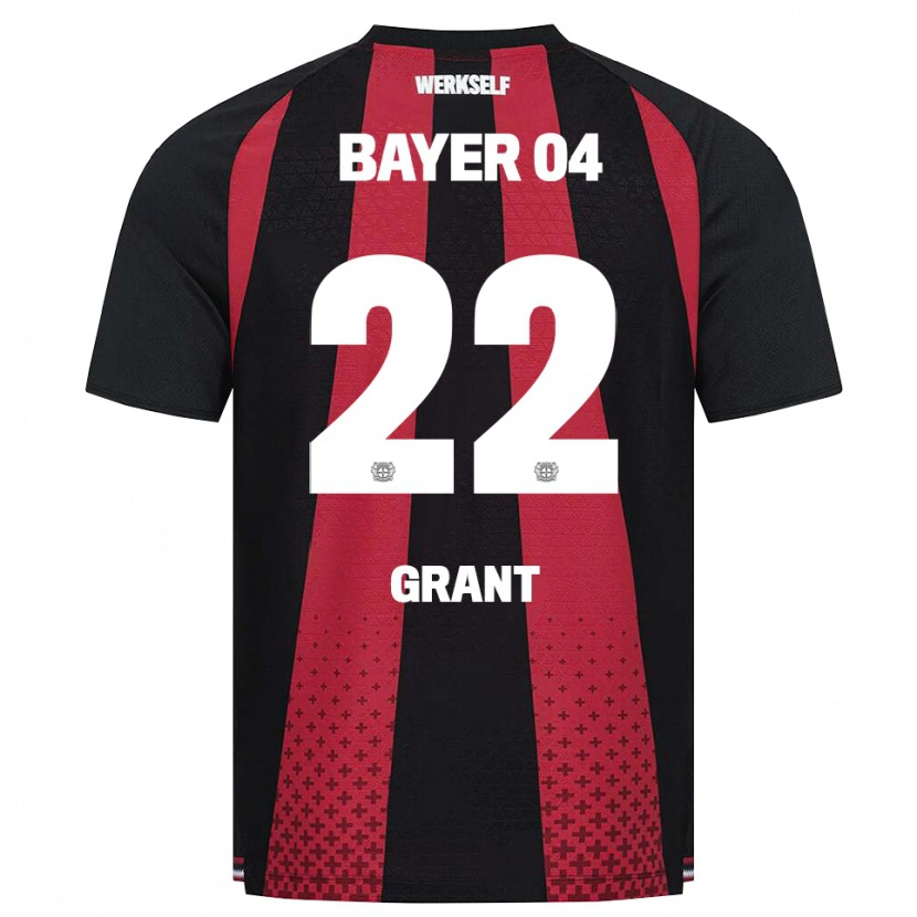 Danxen Women Ruby Grant #22 Black White Red Home Jersey 2026/27 T-Shirt