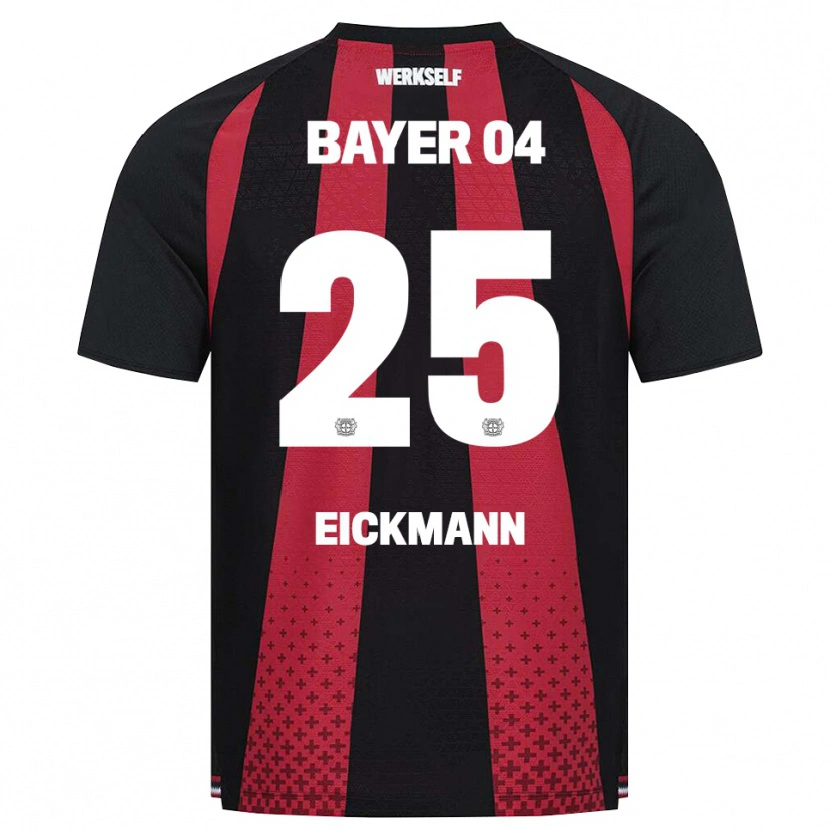Danxen Women Mia Eickmann #25 Black White Red Home Jersey 2026/27 T-Shirt