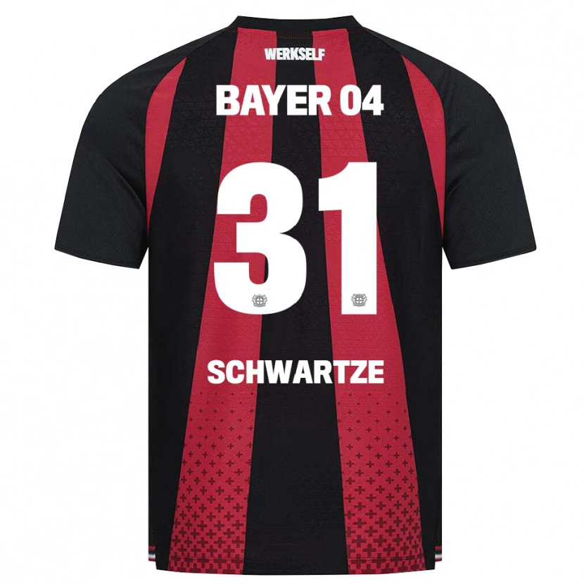 Danxen Women Paula Schwartze #31 Black White Red Home Jersey 2026/27 T-Shirt