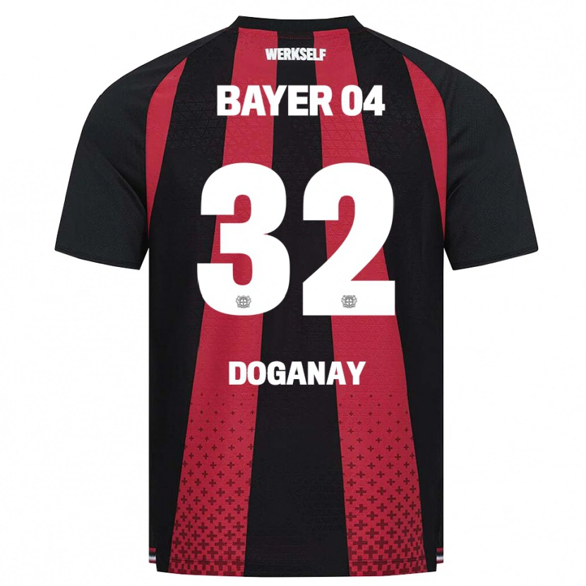 Danxen Women Kenan Doganay #32 Black White Red Home Jersey 2026/27 T-Shirt