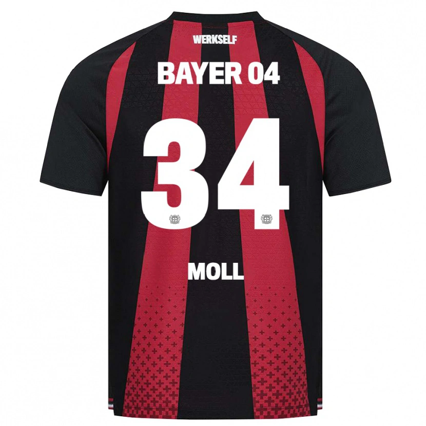 Danxen Women Anne Moll #34 Black White Red Home Jersey 2026/27 T-Shirt