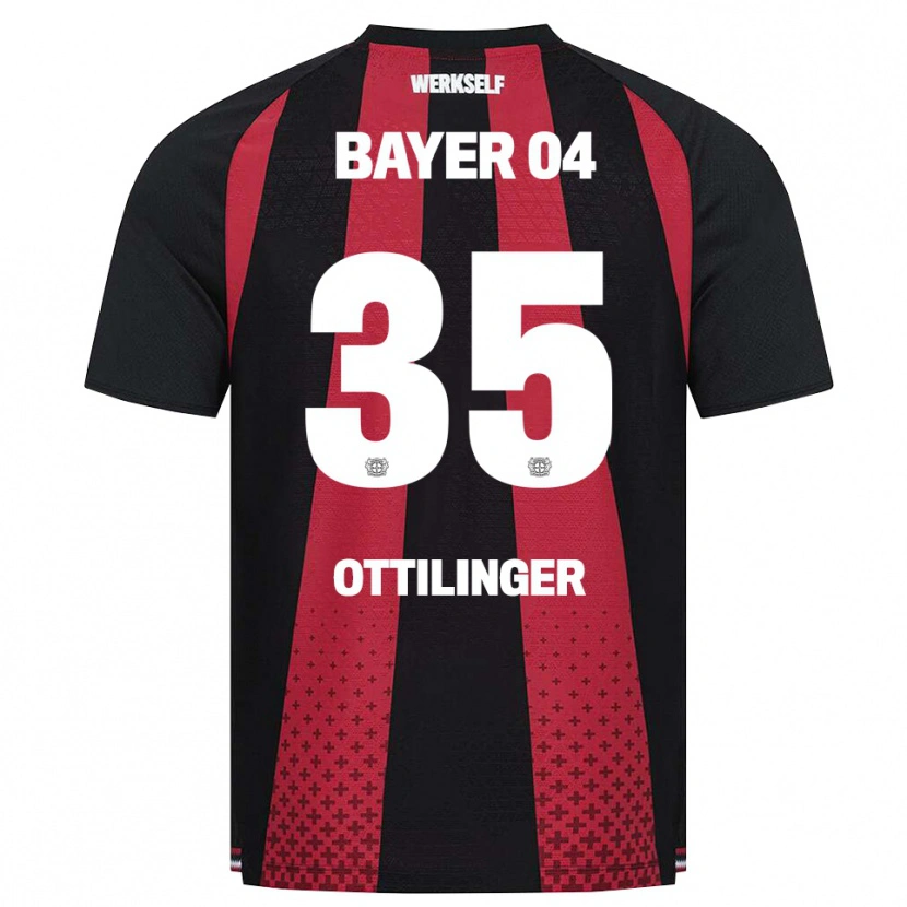 Danxen Women Marc Ottilinger #35 Black White Red Home Jersey 2026/27 T-Shirt