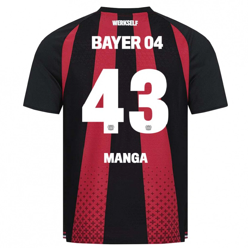 Danxen Women Edmond Manga #43 Black White Red Home Jersey 2026/27 T-Shirt