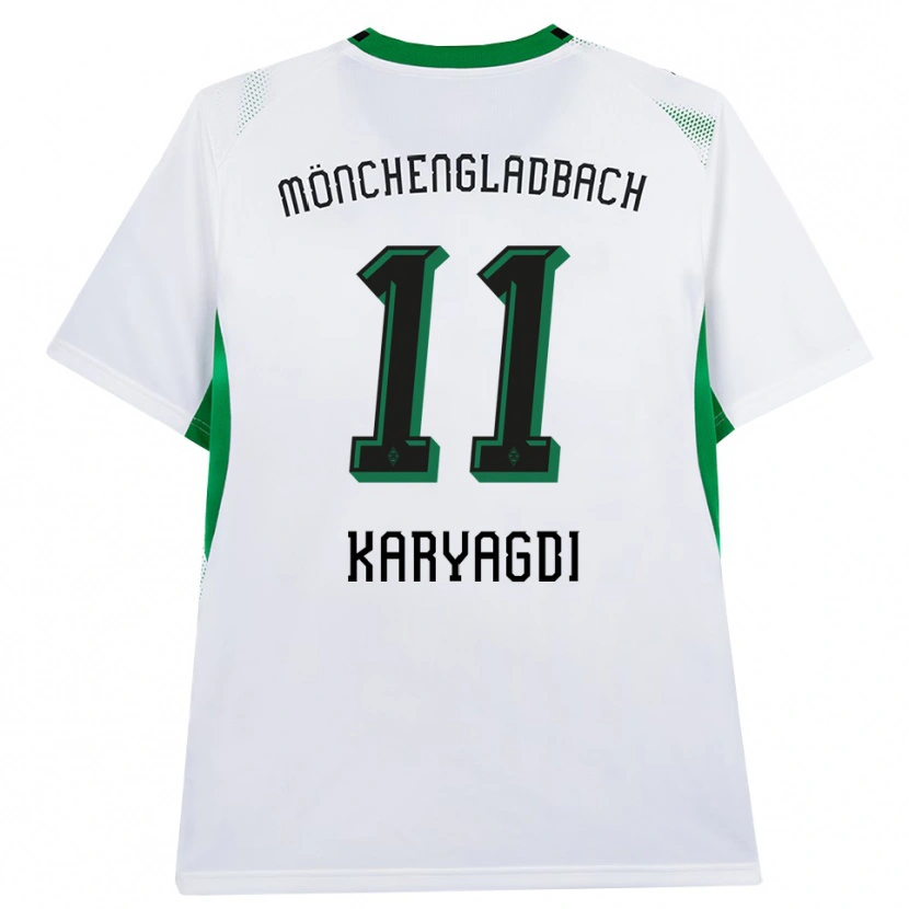 Danxen Women Kerim Karyagdi #11 White Black Green Home Jersey 2026/27 T-Shirt