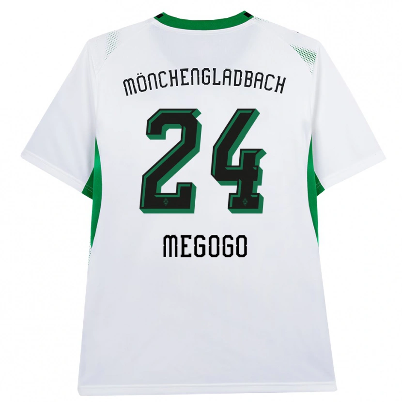 Danxen Women Destini Megogo #24 White Black Green Home Jersey 2026/27 T-Shirt