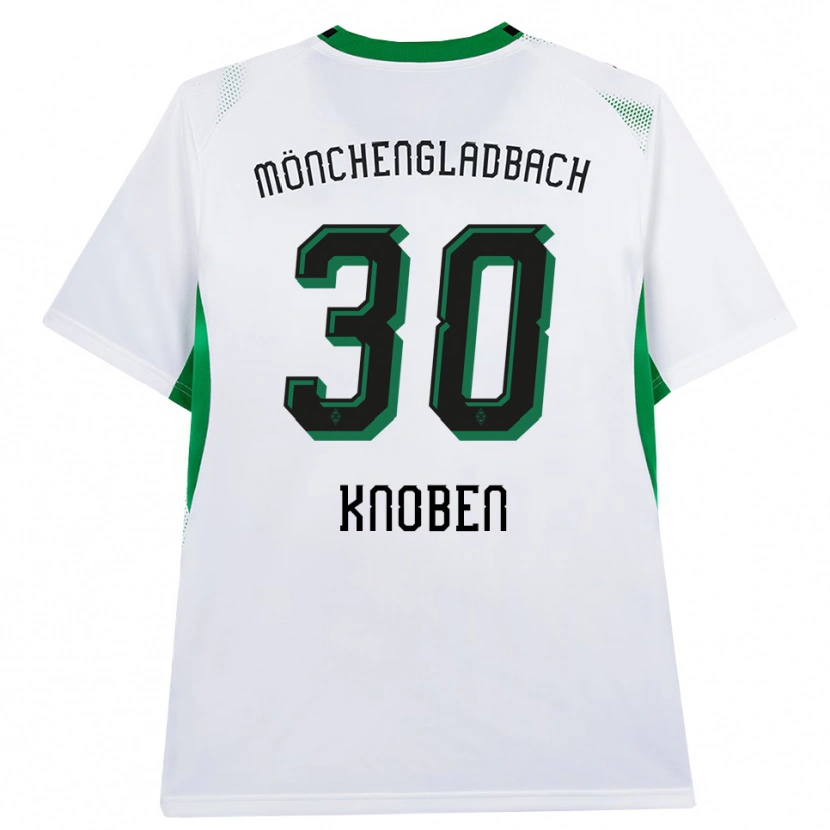 Danxen Women Florian Knoben #30 White Black Green Home Jersey 2026/27 T-Shirt