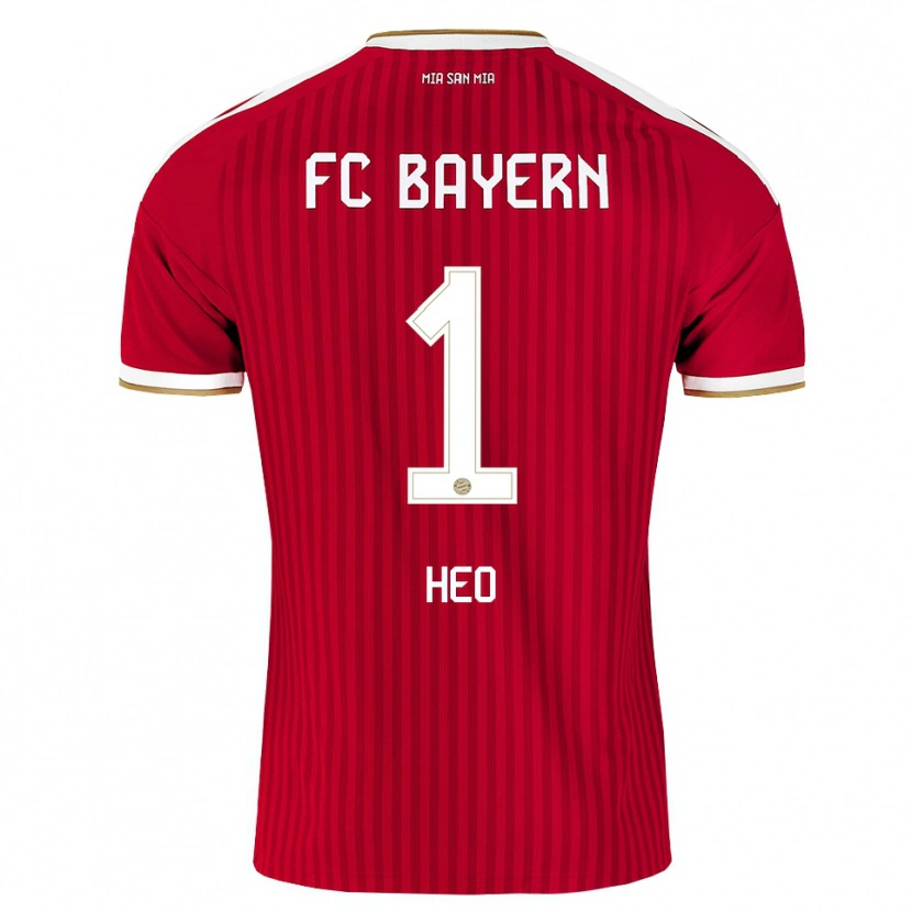 Danxen Women Jae-Won Heo #1 Red White Blue Home Jersey 2026/27 T-Shirt