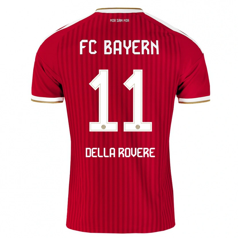 Danxen Women Guido Della Rovere #11 Red White Blue Home Jersey 2026/27 T-Shirt