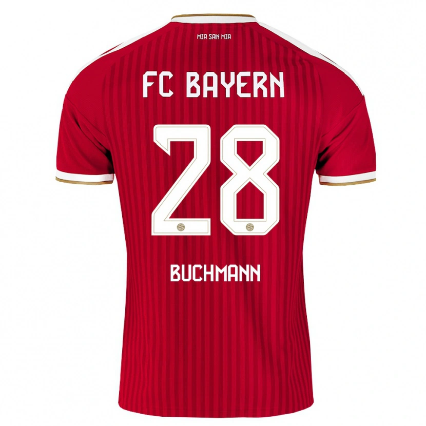 Danxen Women Tarek Buchmann #28 Red White Blue Home Jersey 2026/27 T-Shirt