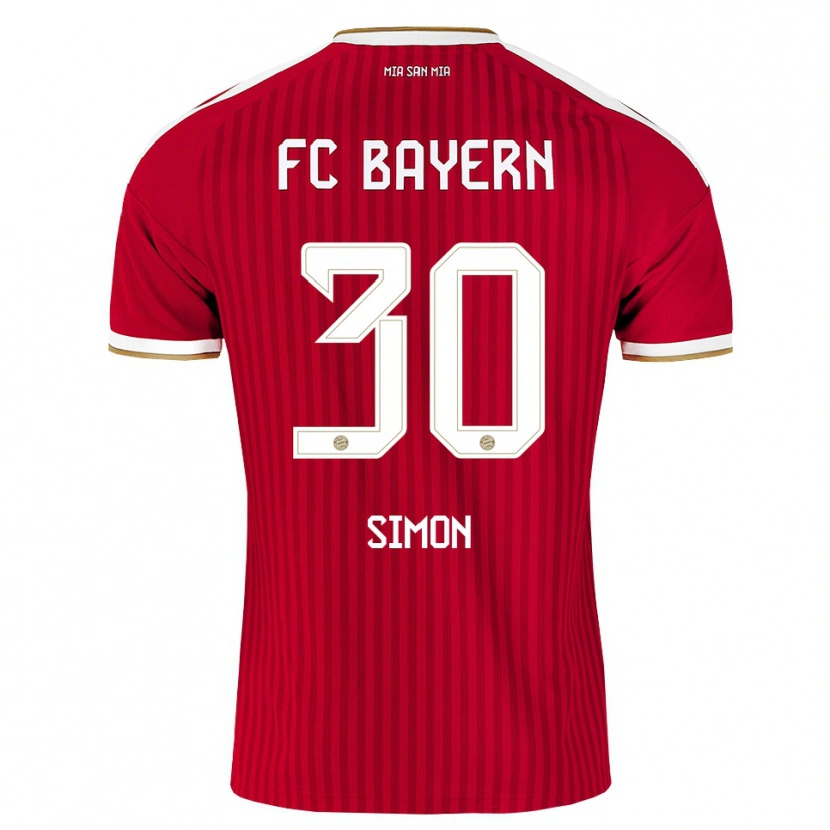 Danxen Women Carolin Simon #30 Red White Blue Home Jersey 2026/27 T-Shirt