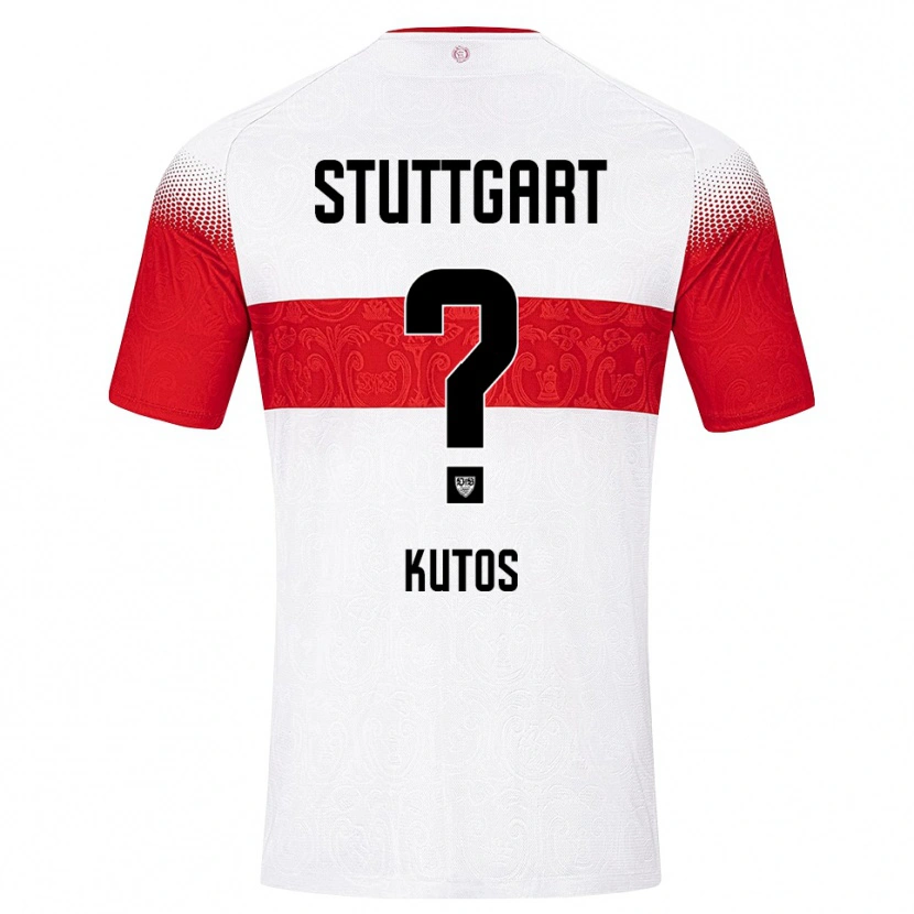 Danxen Women Nino Kutos #0 White Red Yellow Home Jersey 2026/27 T-Shirt