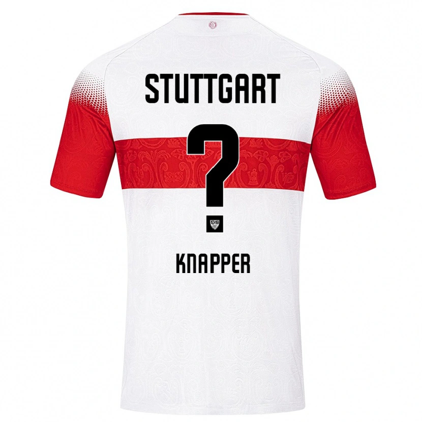 Danxen Women Marvin Knapper #0 White Red Yellow Home Jersey 2026/27 T-Shirt