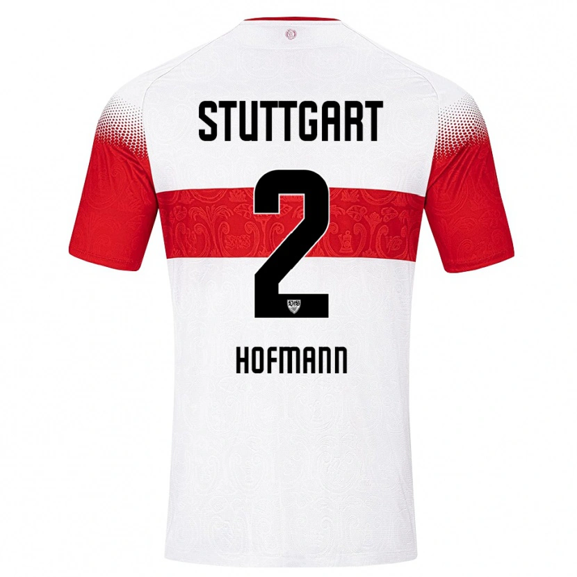 Danxen Women Linette Hofmann #2 White Red Yellow Home Jersey 2026/27 T-Shirt