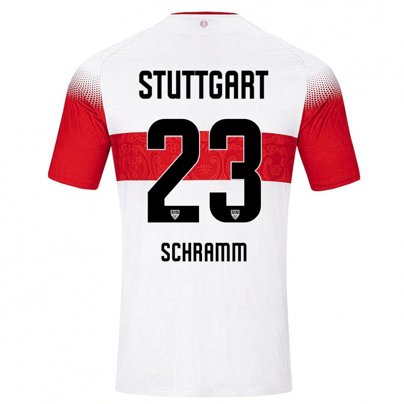 Danxen Women Collin Schramm #23 White Red Yellow Home Jersey 2026/27 T-Shirt