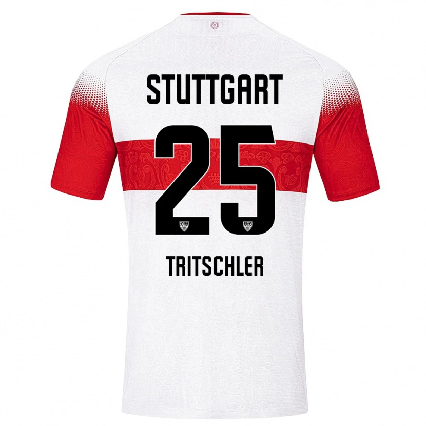 Danxen Women David Tritschler #25 White Red Yellow Home Jersey 2026/27 T-Shirt