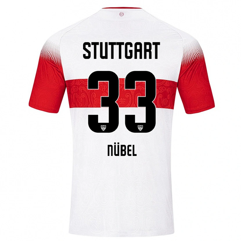 Danxen Women Alexander Nübel #33 White Red Yellow Home Jersey 2026/27 T-Shirt