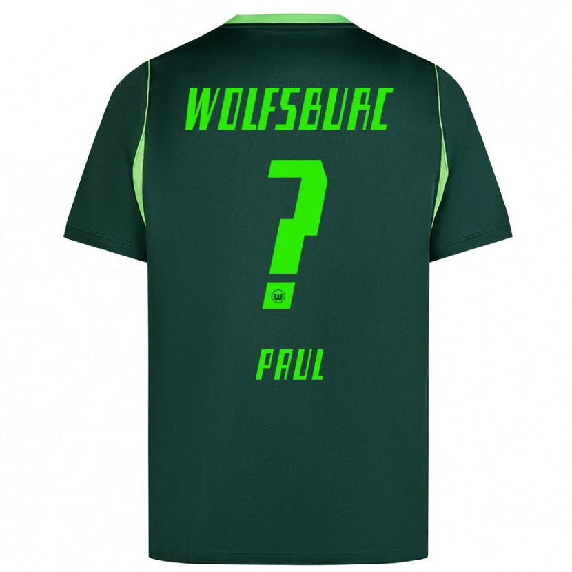 Danxen Women Anton Paul #0 Dark Green White Home Jersey 2026/27 T-Shirt