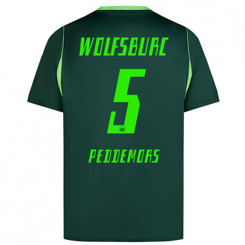 Danxen Women Ella Peddemors #5 Dark Green White Home Jersey 2026/27 T-Shirt