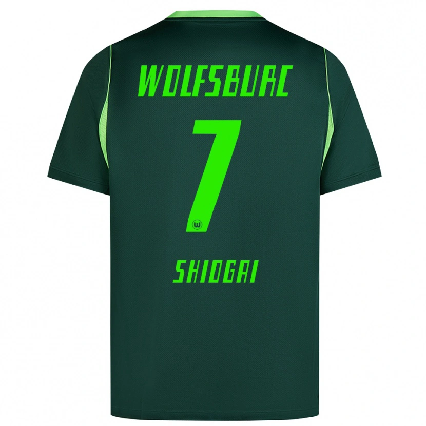 Danxen Women Kento Shiogai #7 Dark Green White Home Jersey 2026/27 T-Shirt