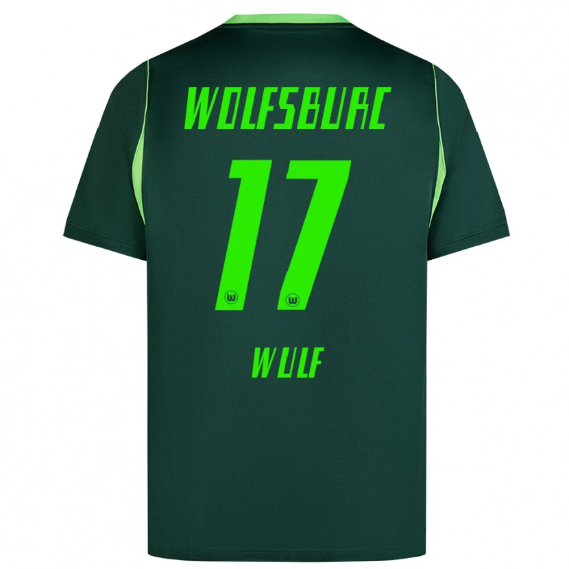 Danxen Women Diego Wulf #17 Dark Green White Home Jersey 2026/27 T-Shirt