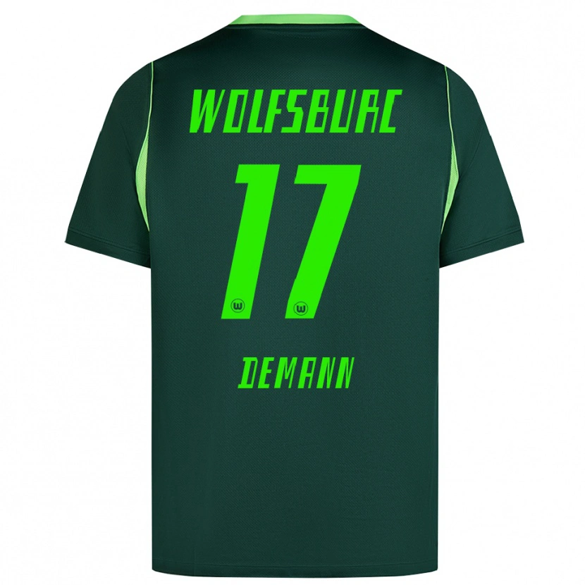 Danxen Women Kristin Demann #17 Dark Green White Home Jersey 2026/27 T-Shirt