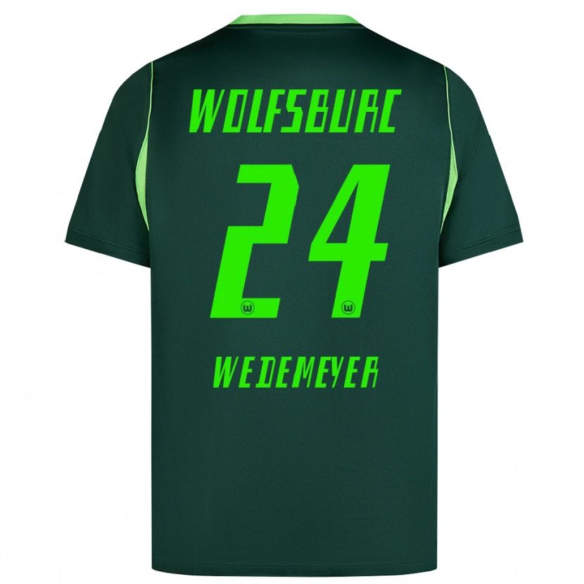 Danxen Women Joelle Wedemeyer #24 Dark Green White Home Jersey 2026/27 T-Shirt