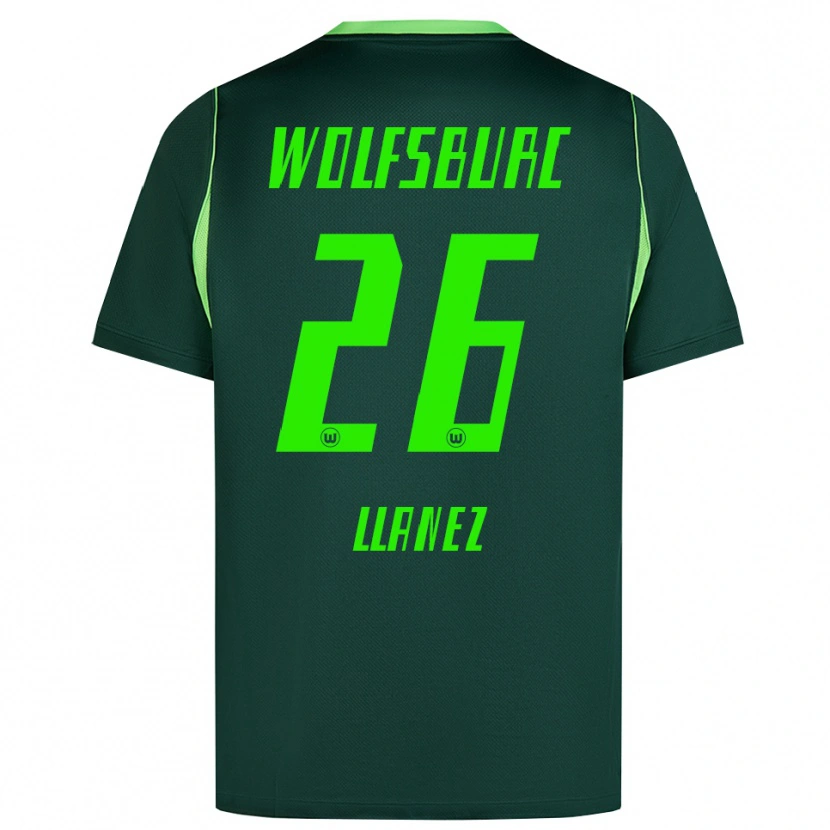 Danxen Women Ulysses Llanez #26 Dark Green White Home Jersey 2026/27 T-Shirt