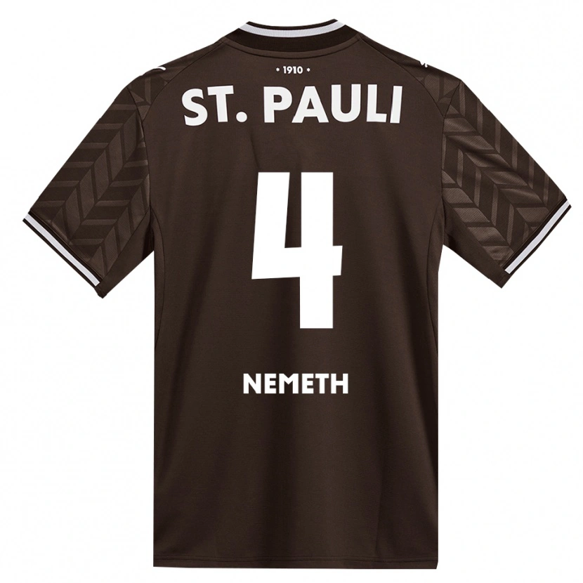 Danxen Women David Nemeth #4 Café White Home Jersey 2026/27 T-Shirt