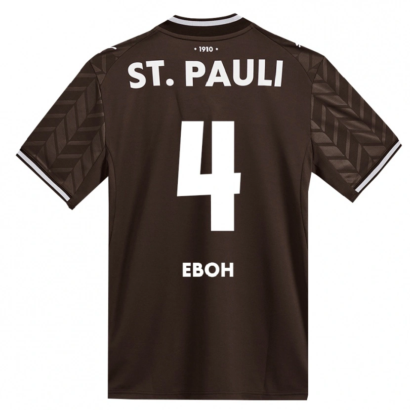 Danxen Women Emmanuel Eboh #4 Café White Home Jersey 2026/27 T-Shirt