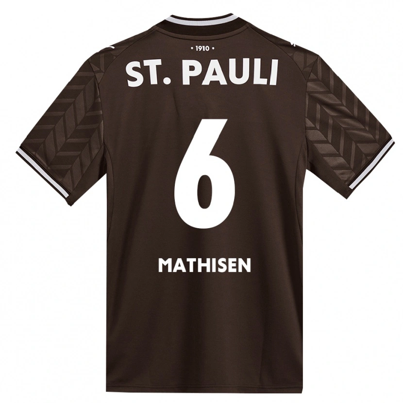 Danxen Women Marcus Mathisen #6 Café White Home Jersey 2026/27 T-Shirt