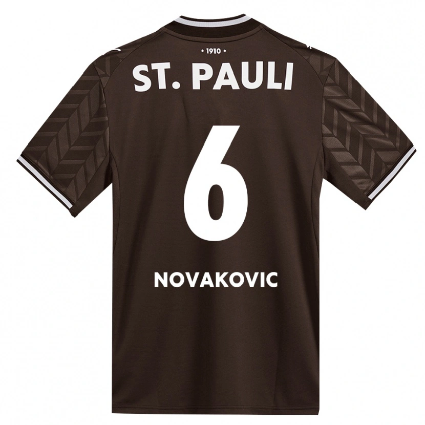 Danxen Women Milivoje Novakovic #6 Café White Home Jersey 2026/27 T-Shirt