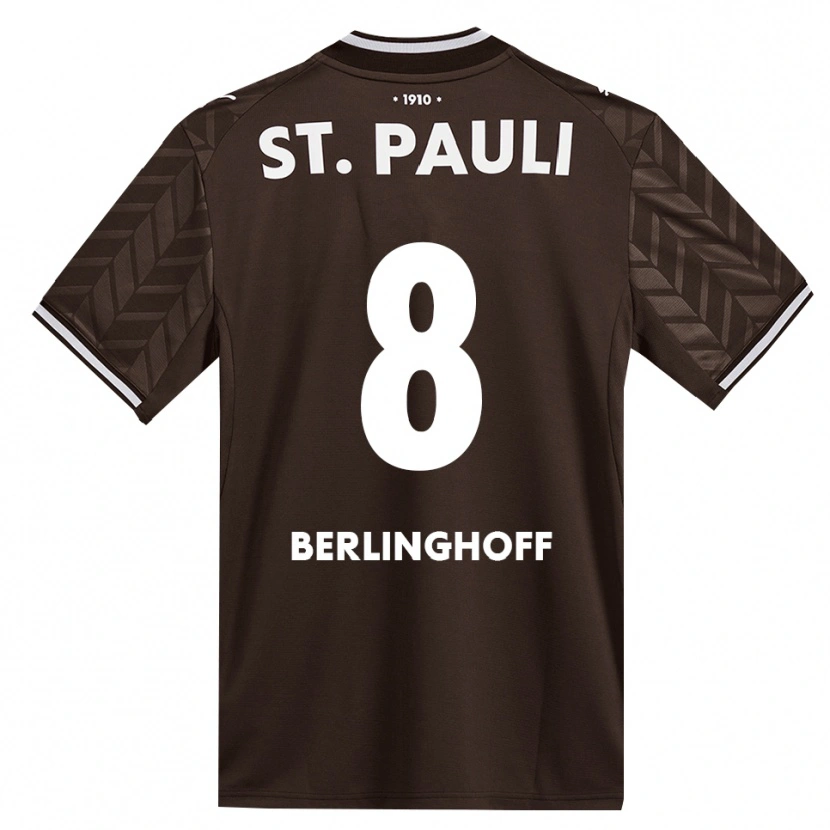 Danxen Women Marlene Berlinghoff #8 Café White Home Jersey 2026/27 T-Shirt