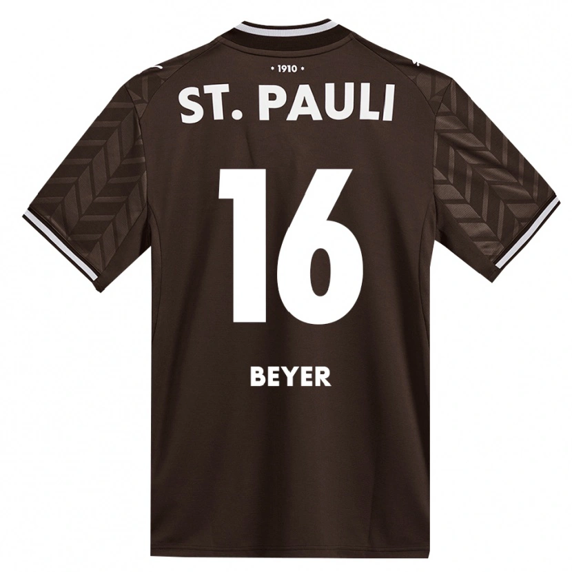 Danxen Women Lasse Beyer #16 Café White Home Jersey 2026/27 T-Shirt