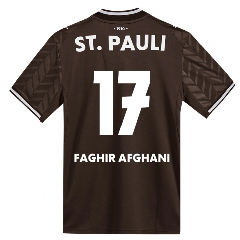 Danxen Women Younan Faghir Afghani #17 Café White Home Jersey 2026/27 T-Shirt