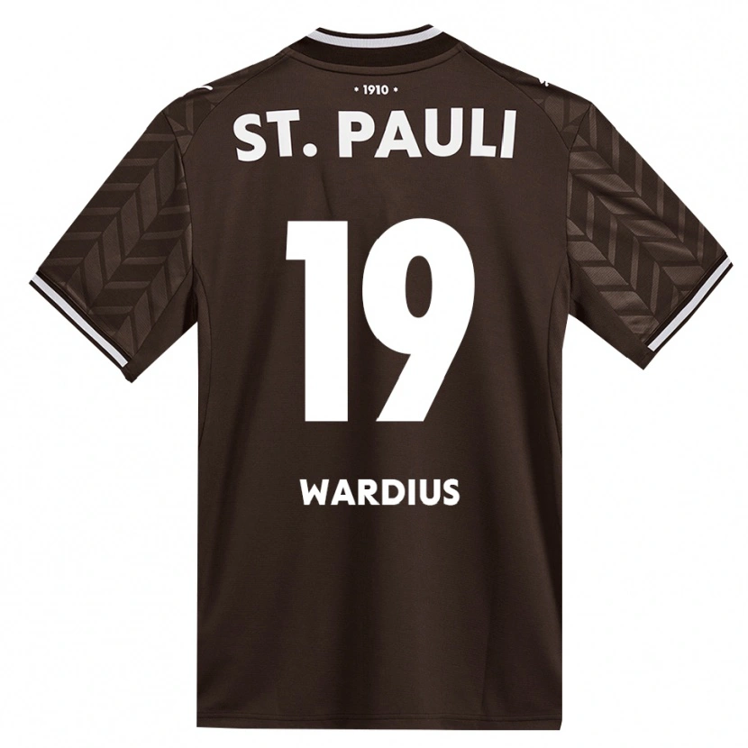 Danxen Women Jack Wardius #19 Café White Home Jersey 2026/27 T-Shirt